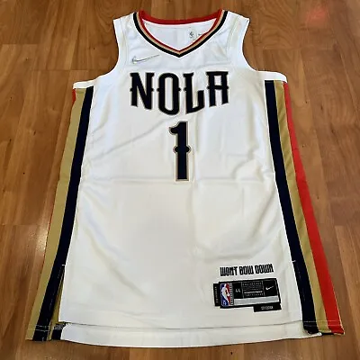 Zion Williamson New Orleans Pelicans Jersey Size M NOLA Nike City Edition New • $59.97