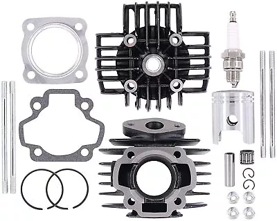 $77.99 • Buy Rebuild Head Bore Barrel Cylinder Piston Rings Kit Set YAMAHA PW50 PY50 PEEWEE50