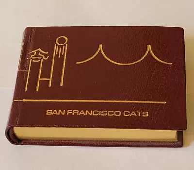 SAN FRANCISCO CATS (MINIATURE BOOK)  Hiemstra Marvin R.  1991 Limited Edition • $69.99