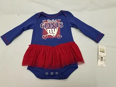 $15.99 • Buy *NEW* NFL New York Giants Cheerleader Outfit Size 12m