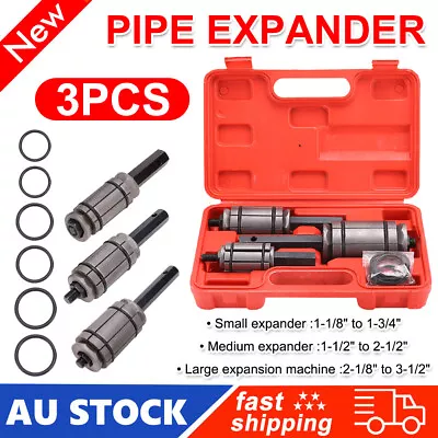 3PCS Tail Pipe Expander Exhaust Muffler Spreader Dent Remover Cars Auto Tool Set • $39.95