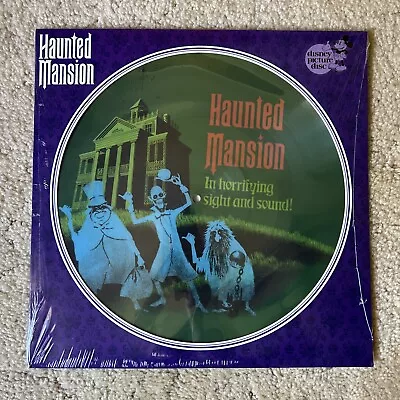 Disney - Haunted Mansion - Rare Picture Disc - Vinyl - Brand New - Record Lp • $39.99