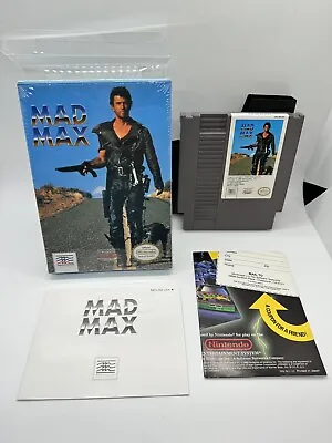 Mad Max (Nintendo Entertainment System 1990) NES Complete CIB Mint In Cello! • $199.99