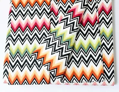 NEW Missoni Home 3 Pc Queen Duvet Set  Ned  Zig Zag 100% Cotton Duvet & 2 Cases • $650