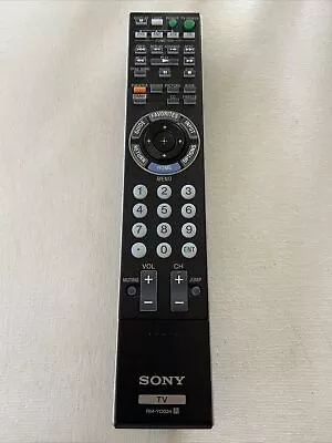Sony Remote RM-YD024 KDL52XBR6 KDL52XBR7 KDL55XBR8 KDL70XBR7 • $26.39