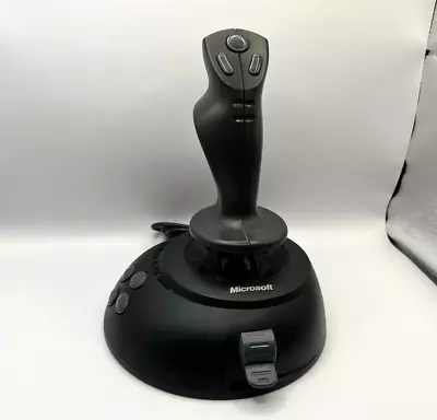 Vintage~Microsoft SideWinder Precision Pro Computer Gaming Joystick Tested Used • $25.99