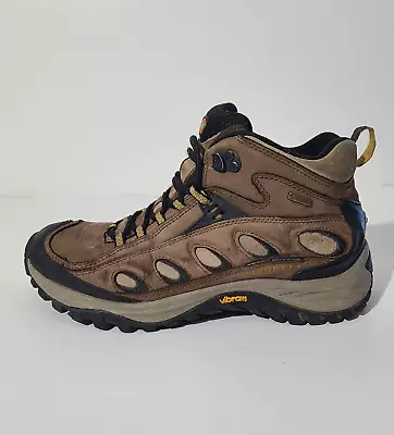 Merrell Radius Mid Cocoa Brown VIbram Men's Boots Size 9 • $25