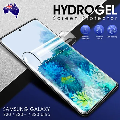 For Samsung Galaxy S24 S23 S22 S21+ S20 FE Plus Ultra HYDROGEL Screen Protector • $3.95