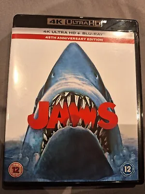 £11.75 • Buy Jaws (Blu-ray, 2020, 2-Disc Set, Anniversary Edition)