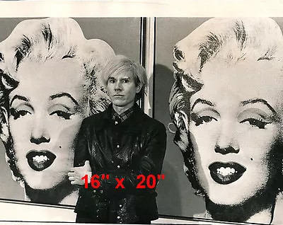 Marilyn Monroe~Andy Warhol~Personality~Photo~ Poster 16  X  20  • $24.95