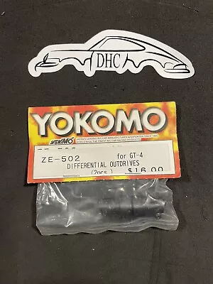 Yokomo Vintage RC Car Part # ZE-502 Differential Outdrives For GT-4 • $24.99