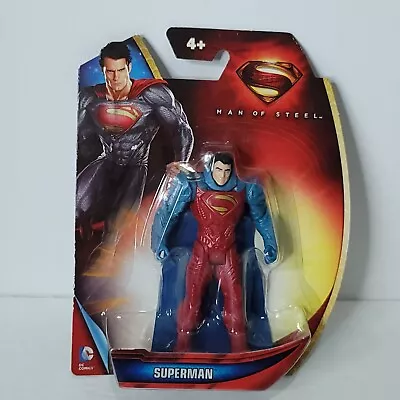 Superman Man Of Steel Heavy Armor Suit DC Comics Action Figure Toy Red • $18.69