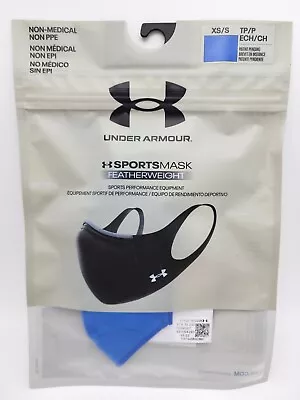 UNDER ARMOUR XS/S Blue Sports Mask Featherweight IsoChill Unisex LAST MODEL • $13