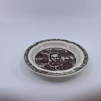 Vernon Kilns The Earthly Pilgrimage Of Abraham Lincoln - Myers Brothers Ashtray • $18