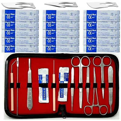 $19.99 • Buy Surgical Suture Kit Basic First Aid Set Suture Emergency Trauma Survival Pack