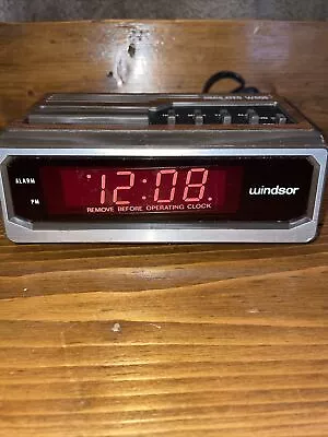 Vintage Windsor Electric Alarm Clock • $30