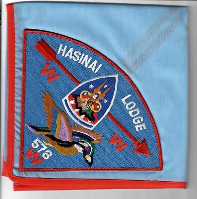 Boy Scout OA 578 Hasinai Lodge Pie On Neckerchief • $150