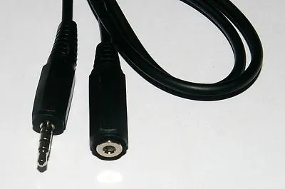 4-Pole 3.5mm Jack To 3.5mm Jack Socket Headphone Extension Cable For Phone 3m • £3.47