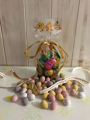 Easter Design Cello Gift Bags (with Complimentary Ribbon) • £2.99