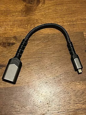 JSAUX Micro HDMI To HDMI Adapter Micro HDMI Male To HDMI Female Adapter Cable • $11