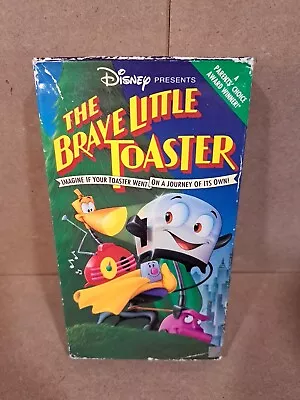 The Brave Little Toaster VHS Tape Walt Disney Home Video Presents 1988 Animated • $4.25