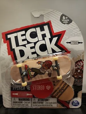 New Tech Deck Stereo Curb Grind Mini Toy Fingerboard Skateboard - Extra Griptape • $11.99