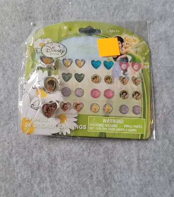 Disney Fairies Tinkerbell Earing / Ring Set • $6.99