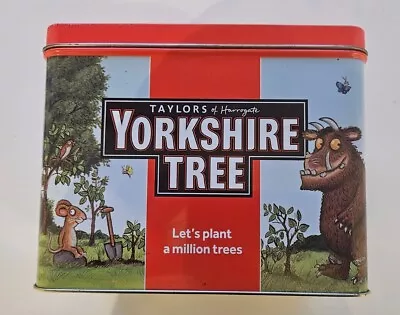 Taylors Of Harrogate Yorkshire Tree Gruffalo Tea Tin Yorkshire Tea Caddy (Empty) • £8