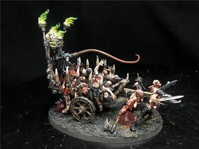 AOS DPS Painted Soulblight Gravelords Corpse Corpse Cart With Balefire Brazier • $197.40