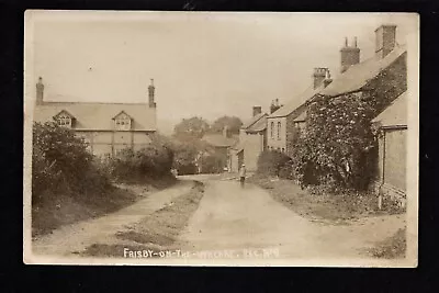 Frisby On The Wreake Village View - Near Melton Mowbray - Real Photographic P/c • £18.50