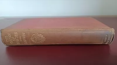 The Origin Of Species Charles Darwin. Popular Impression. 1910 Pub. J.Murray. • £30