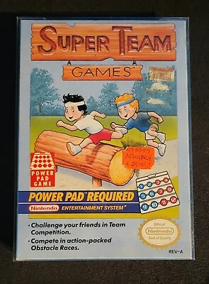 Super Team Games -Factory Sealed H-Seam- (Nintendo Entertainment System 1988) • $110