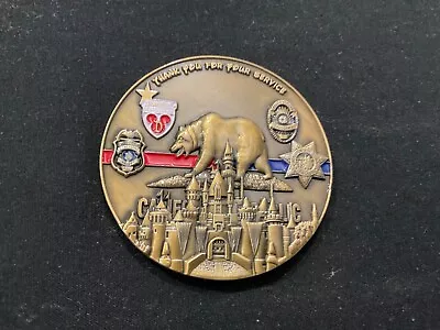 Bronze Walt Disney World “thank You For Your Servic”. Challenge Coin • $12