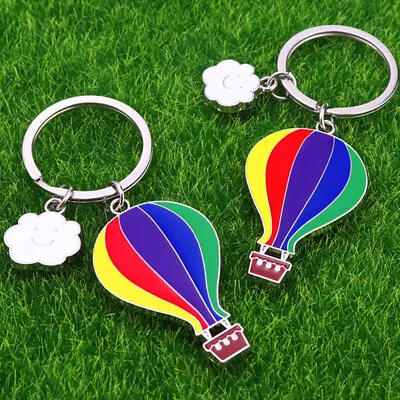 Hot Air Balloon Keychain Key Ring For Women Men Handbag Accessories Gi-'f • $6.51