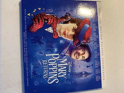 CD Disney's Mary Poppins Returns Original Movie Soundtrack Lin-Mauel Miranda • $4.74