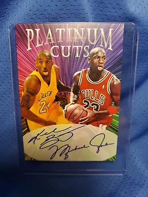 Platinum Cuts Michael Jordan And Kobe Bryant Autographed Limited Editio  1000 • $50
