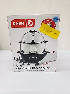 Dash Steam Vegetables & Egg Cooker Hard Soft Boiled Scrambled Poached Omelet • $24.95