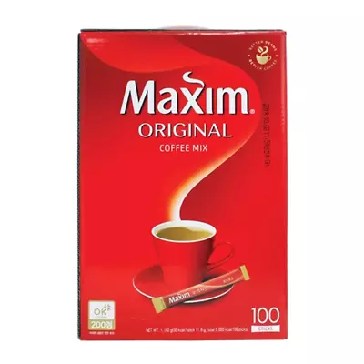 Maxim Original Korean Instant Coffee 100Sticks 맥심 오리지날 커피믹스 1.18Kg 미국 K-Drink • $39.99