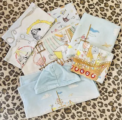 Zara Noahs Ark Cot Bedding & Towels Bundle • £30