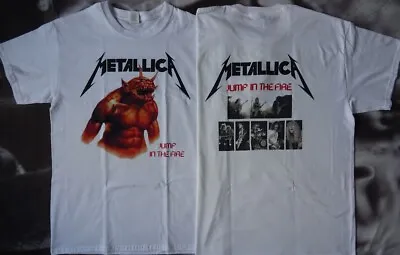Metallica Jump In The Fire Kill 'Em All White Official T-Shirt Size Thrash Metal • $19.99