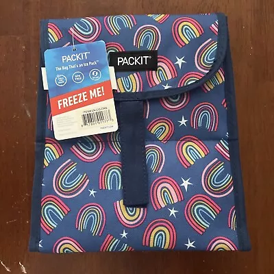 PACK IT Freezable Lunch Sack- Cosmic Rainbow • $17.99