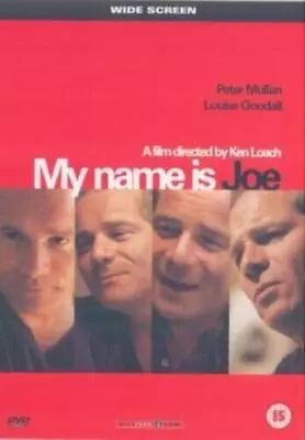 My Name Is Joe Peter Mullan 1999 DVD Top-quality Free UK Shipping • £4.64