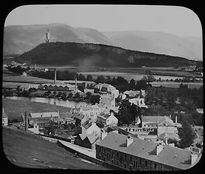 £20 • Buy ANTIQUE Magic Lantern Slide ABBEY CRAIG C1890 VICTORIAN PHOTO SCOTLAND 