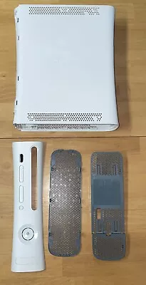 Microsoft Xbox 360 - OEM White Shell W/ Chassis And Faceplate - Great Condition • $25