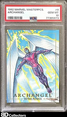 ARCHANGEL PSA 10 #8 1992 Marvel Masterpieces Series 1 GEM MINT • $75