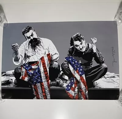 Mr Brainwash Poster Print Lithograph Original Recovery Plan 22”x 36” 2010 Icons • $59.99