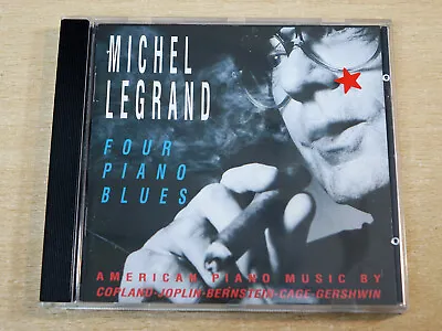 Michel Legrand/Four Piano Blues/1994 Erato CD Album/Copland/Joplin/Bernstein • £5.99