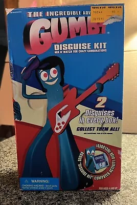 Vintage 1996 Gumby Disguise Kit Pirate Silly Kid With Floppy Disk New In Box • $9