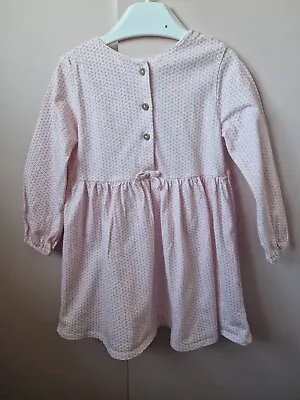 £1.99 • Buy Girls Next Dress 12-18 Months Pink Patterned