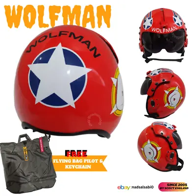 Hgu-33 Top Gun Maverick  Wolfman  Squadron  Fighter Pilot Helmet • $330